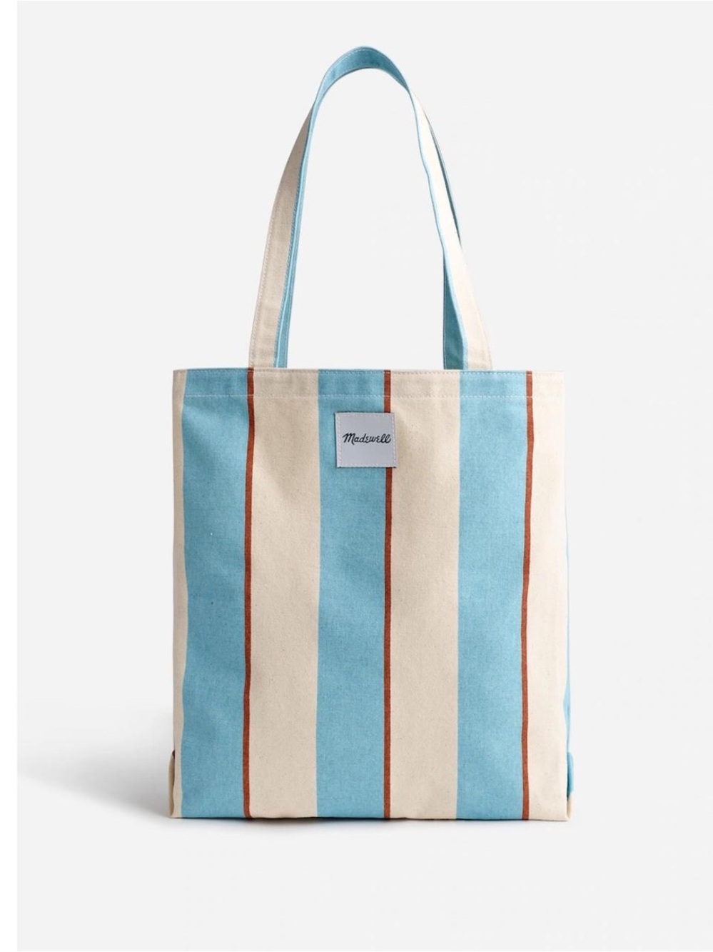 Madewell The Reusable Tote Bag in Striped 15”x14”
May 026)